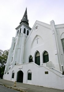 Emanuel AME Church in Charleston, SC. Photo credit: Post and Courier.